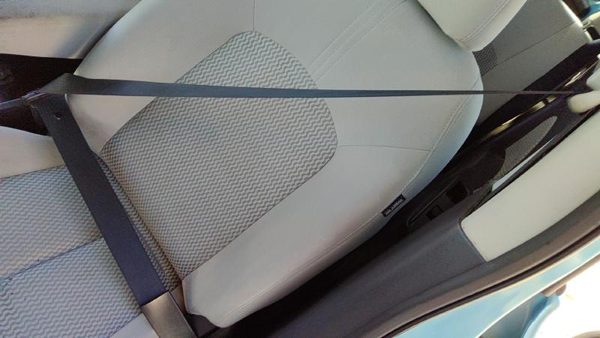 14-15 Versa Note Driver Left Front Seat Belt Retractor Shoulder Charcoal G — photo 4