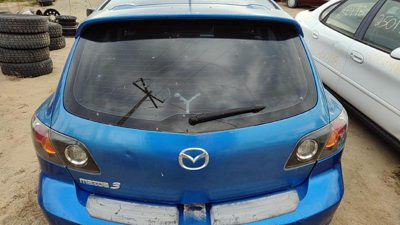 2005 Mazda 3 Trunk/decklid/hatch/tailgate 27B Winning Blue BPYN6202XF