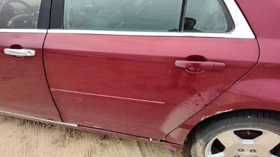 2009 Chevrolet Malibu Rear Door LH Red 80U