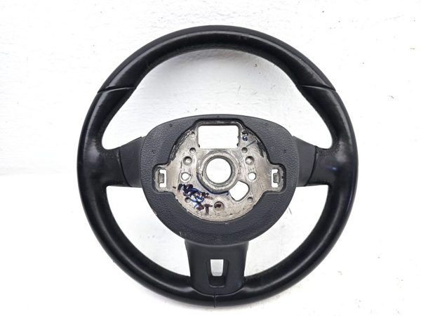2012-2014 Vw Jetta Black Leather Steering Wheel With Multifunction Controls Oem — photo 7