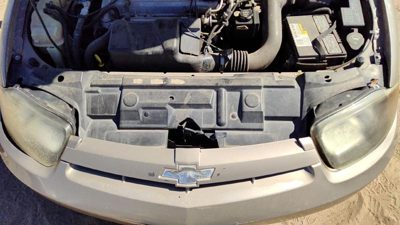 03-05 Chevy Cavalier Top Plastic Cover Above Radiator Support Oem Sight Shield