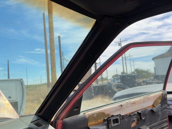 1988 Toyota Fx Passenger Right A Pillar Trim Windshield Post Panel Oem Gray — photo 1