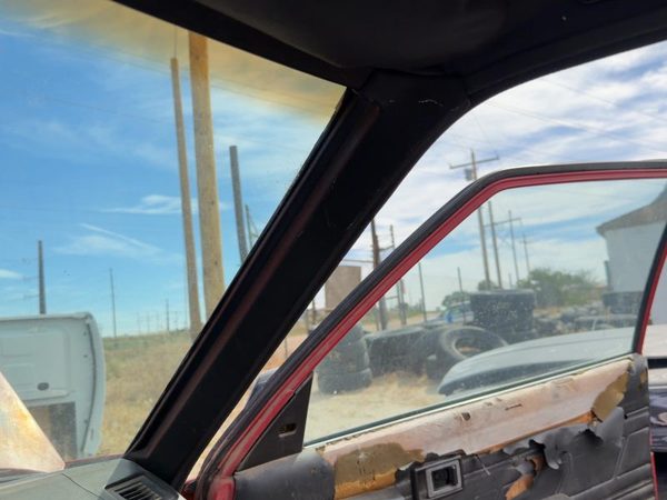 1988 Toyota Fx Passenger Right A Pillar Trim Windshield Post Panel Oem Gray — photo 4