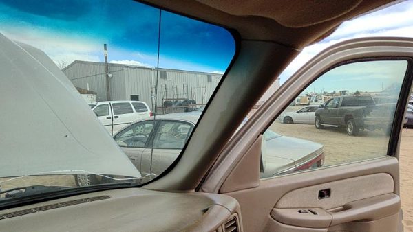 02 Silverado 2500 Hd Passenger Right A Pillar Trim Windshield Post Panel Tan 52D — photo 3