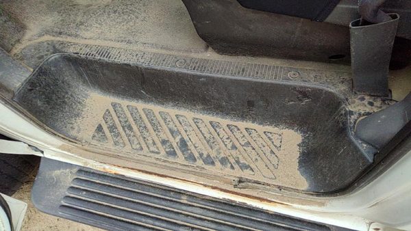 1992-1996 Ford Van E250 Driver Left Lower Sill Step Moulding Trim Panel Oem Gray — photo 2