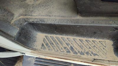 1992-1996 Ford Van E250 Driver Left Lower Sill Step Moulding Trim Panel Oem Gray