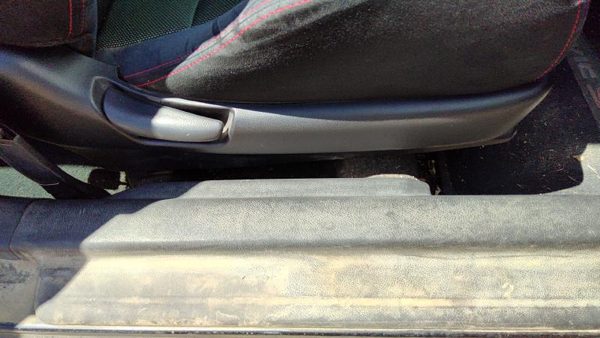 02-05 Honda Civic Hatchback Si Passenger Right Side Seat Trim Panel Oem Black Bk — photo 4