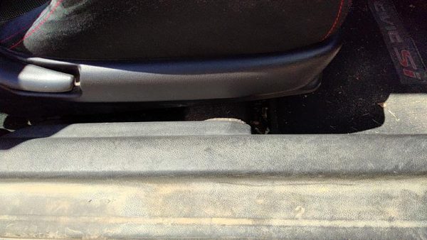 02-05 Honda Civic Hatchback Si Passenger Right Side Seat Trim Panel Oem Black Bk — photo 5