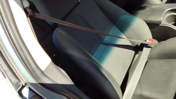 06-08 Grand Prix Passenger Right Front Seat Belt Retractor Shoulder Ebony 19B — photo 2