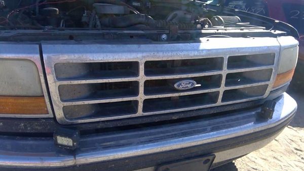 1992-1996 Ford Bronco Front Grille Oem Chrome F4tz8200a — photo 2