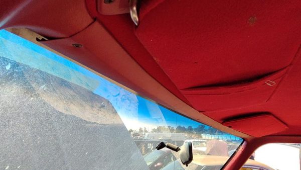 1987-1991 Ford F150 Red Windshield Trim Set Oem Surround Strips — photo 2