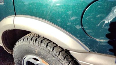 1998-2002 Honda Passport Driver Left Rear Flare Moulding On Quarter Panel Oem Lh