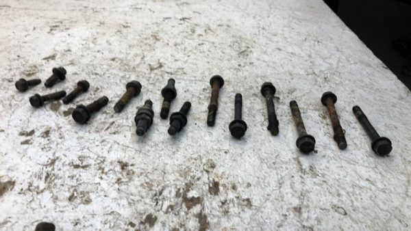 93-94 Buick Park Ave Timing Cover And Oil Pan Bolts Hardware 3.8L Supercharged — photo 4
