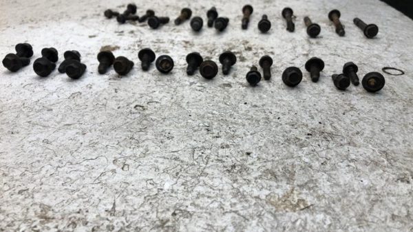 93-94 Buick Park Ave Timing Cover And Oil Pan Bolts Hardware 3.8L Supercharged — photo 3