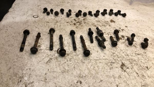 93-94 Buick Park Ave Timing Cover And Oil Pan Bolts Hardware 3.8L Supercharged — photo 8