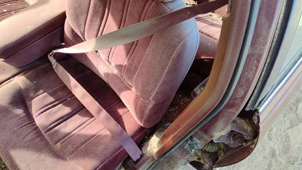 1997-1999 Buick Lesabre Driver Left Front Seat Belt Retractor Oem Shoulder Red — photo 1