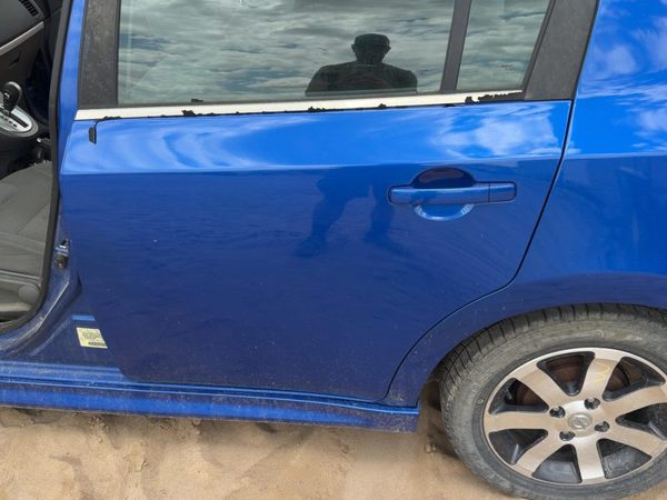 2012 Nissan Sentra Rear Door LH Blue B17 — photo 1