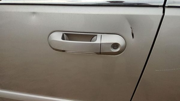 2003-2005 Lincoln Aviator Driver Left Front Outside Door Handle Oem Silver Jp — photo 3