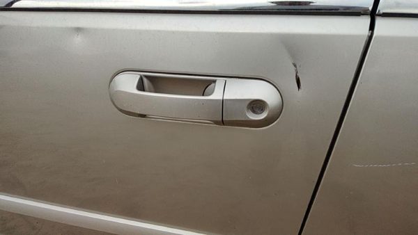 2003-2005 Lincoln Aviator Driver Left Front Outside Door Handle Oem Silver Jp — photo 4
