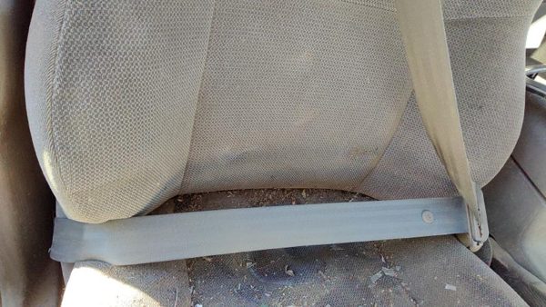00-04 Grand Cherokee Passenger Right Front Seat Belt Retractor Shoulder Gray — photo 2