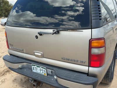 2001 Suburban 1500 Trunk/decklid/hatch/tailgate Pewter 11U