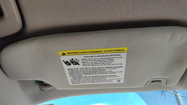2013-2014 Ford Fusion Driver Left Sun Visor Oem Charcoal Dw Ds7Z5404105Db — photo 2