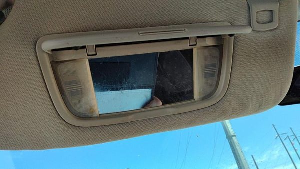 2013-2014 Ford Fusion Driver Left Sun Visor Oem Charcoal Dw Ds7Z5404105Db — photo 5
