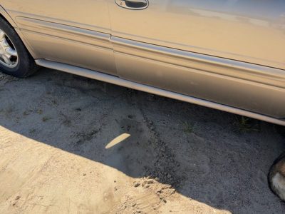 00-05 Lesabre Passenger Right Lower Rocker Panel Moulding Custom Bronzemist 54U