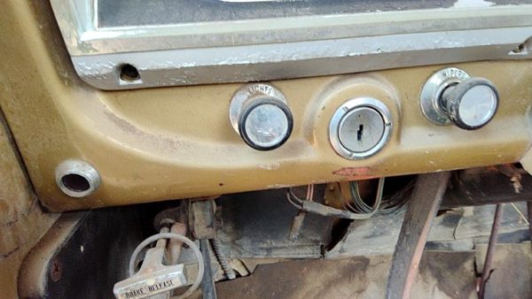 1967-1972 Ford F100 Headlight Switch Control Knob Buttons Dash Oem — photo 3