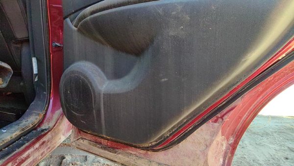 08-13 Rogue Passenger Right Rear Door Trim Panel With Switches Back G Black — photo 5