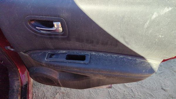 08-13 Rogue Passenger Right Rear Door Trim Panel With Switches Back G Black — photo 3