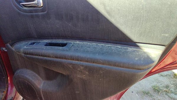 08-13 Rogue Passenger Right Rear Door Trim Panel With Switches Back G Black — photo 4
