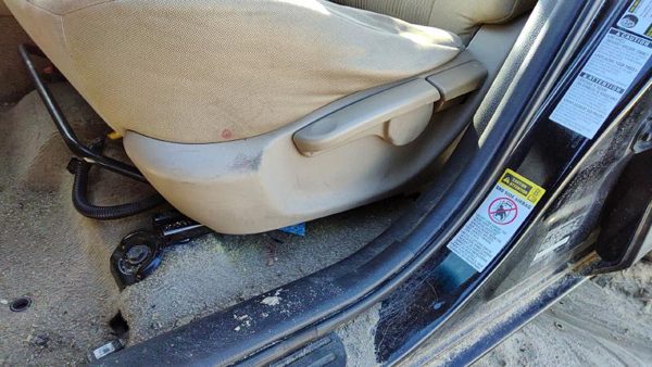 2011-2012 Toyota Rav-4 Driver Left Side Seat Trim Panel Oem Sand Beige — photo 3