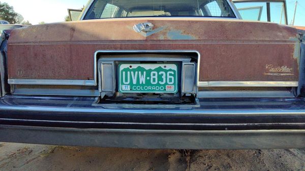 1980-1984 Deville Sedan Chrome Rear Trim On Trunk Oem Deck Lid — photo 1