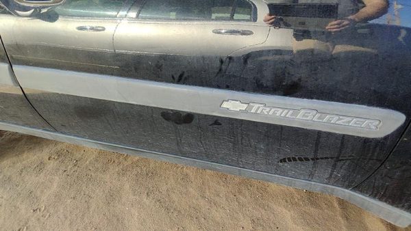 03-04 Trail Blazer Passenger Right Front Moulding From Door Trim Strip Black — photo 1