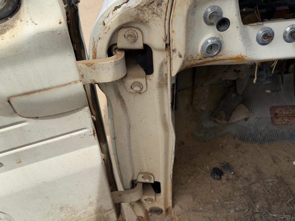 1967-1972 Ford F350 Driver Left Upper Lower Door Hinge Pair Set Oem C7Tz8122801B — photo 3