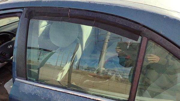 2006-2010 Hyundai Sonata Driver Left Rear Side Window Door Glass Oem Back — photo 1