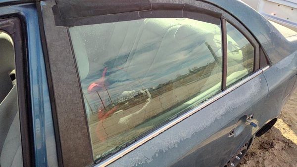 2006-2010 Hyundai Sonata Driver Left Rear Side Window Door Glass Oem Back — photo 2
