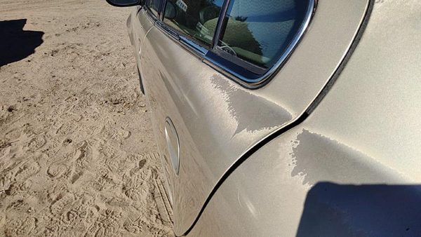2004 Pontiac Grand Am Rear Door LH 33U Champagne Beige 22702417 — photo 3