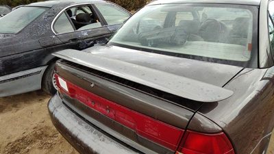 1996-2000 Saturn Sl2 Rear Spoiler Back Wing Oem Gray Sl2Rear