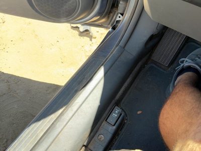 2003-2007 Honda Accord Driver Left Lower Sill Step Moulding Trim Panel Oem Gray