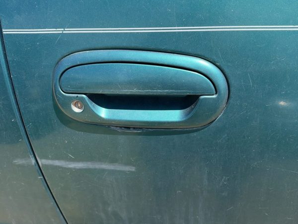 97-03 Ford F150 Passenger Right Front Outside Door Handle OEM Pacific Green PS — photo 1