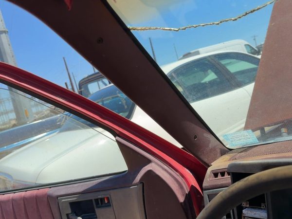 82-94 Chevy S10 Pickup Driver Left A Pillar Trim Windshield Post Panel Oem Red — photo 4
