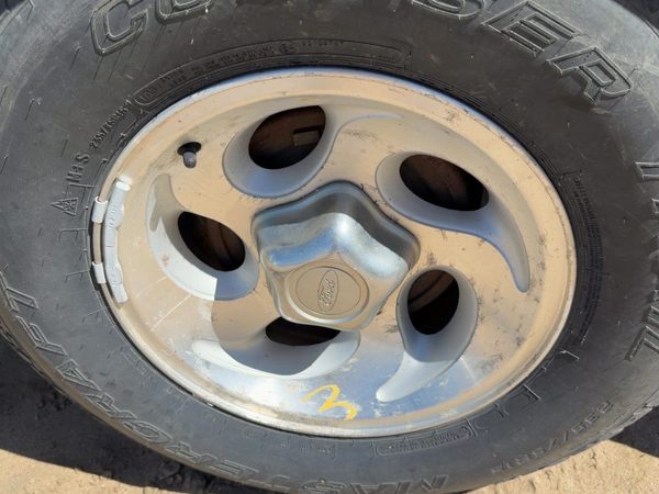 95-98 Ford Ranger 15" Aluminum Wheel Oem Factory Rim #3 15X7 4X4 5-Ovals Silver — photo 3