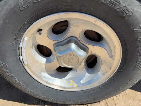 95-98 Ford Ranger 15" Aluminum Wheel Oem Factory Rim #3 15X7 4X4 5-Ovals Silver — photo 1