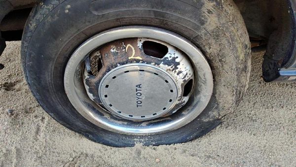 1983-1986 Toyota Camry 13' Steel Wheel Oem Factory Rim #2 4261132060 — photo 2
