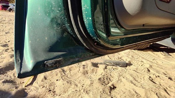 2000 Ford Taurus Front Door LH Su Tropic Green — photo 7