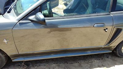 2003 Ford Mustang Front Door LH Shadow Gray Cx