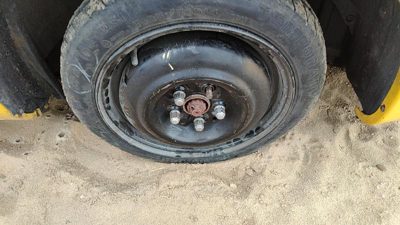2003-2005 Dodge Neon 14 Compact Spare Mini Donut Wheel Tire Oem 1 05272988Aa