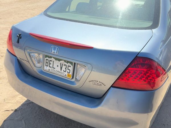 2007 Honda Accord Trunk/decklid/hatch/tailgate Cool Blue B542M — photo 1